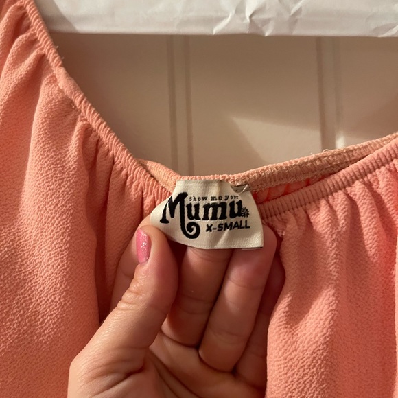 Show Me Your Mumu pink OTS dress. EUC. - Picture 5 of 5